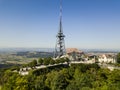 Aerial view of Uetliberg mountain in Zurich, Switzerland